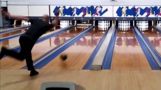 Watch a bowler roll the 'world's fastest' perfect game