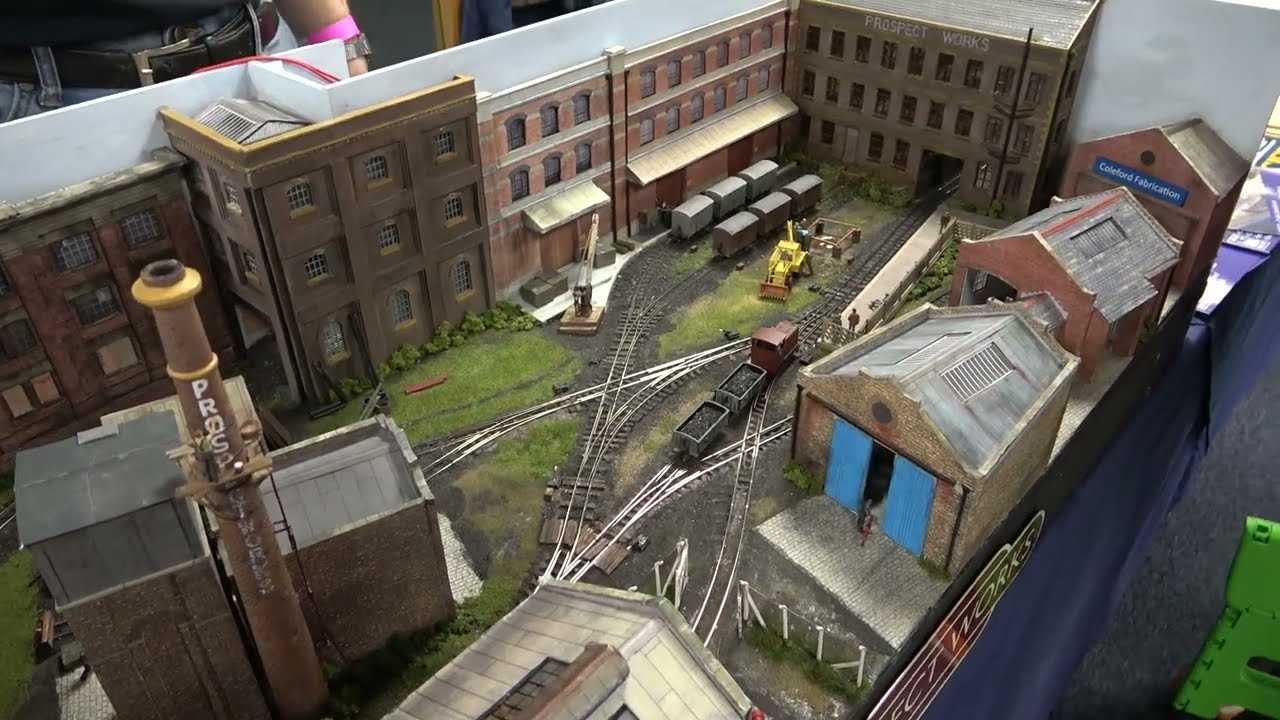 'Prospect Works' OO9 Gauge Model Railway