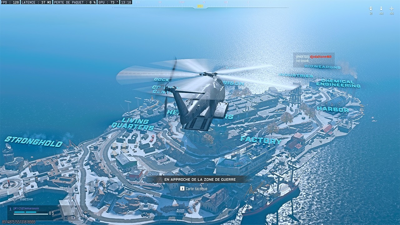 Je découvre la nouvelle map Rebirth en solo vs squad avec 42 kills ...