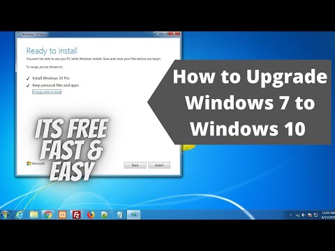 Sådan opgraderes Windows 7 til Windows 10 | Det er GRATIS, HURTIG & Nemt