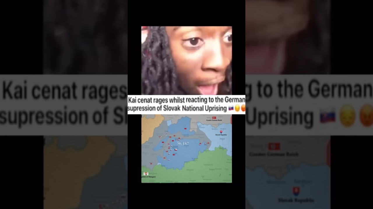 Kai Cenat reacts to Slovak National Uprising 