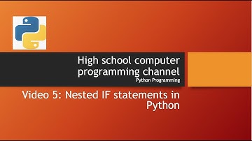 Python Nested IF statements | Nested IF Statements in Python - Video 5