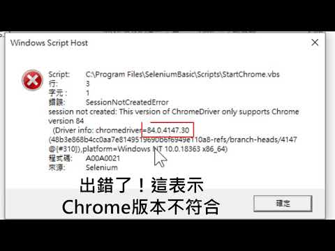 Selenium Basic 簡易安裝教學 (安裝時可能會碰到的問題）