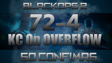 Blackops 2: 72-4 w/ PDW-57 + 50 Confirms On Overflow | COD = :( |