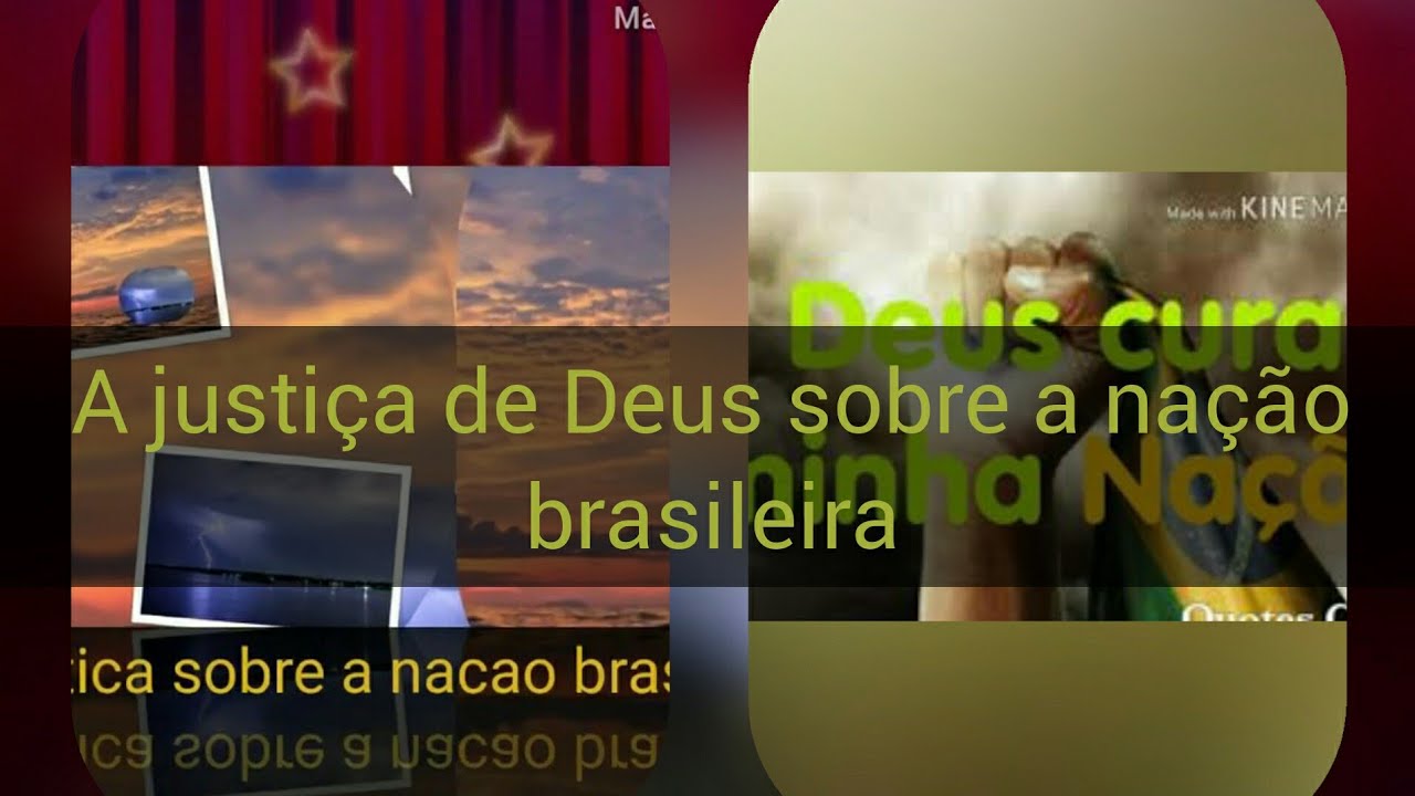 video editing software free a justiça de Deus sobre a nação brasileira