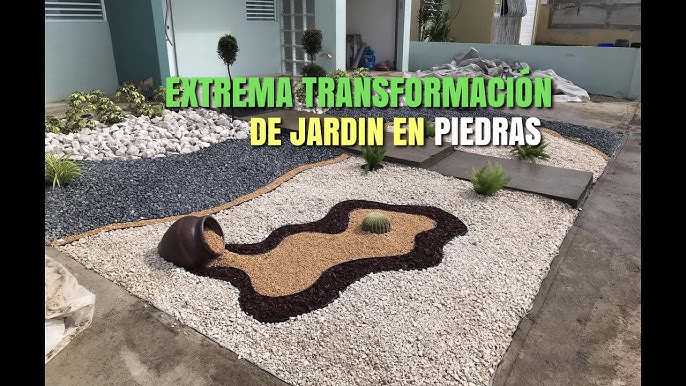 Decora tu jardín con piedras  Materiales para construcción