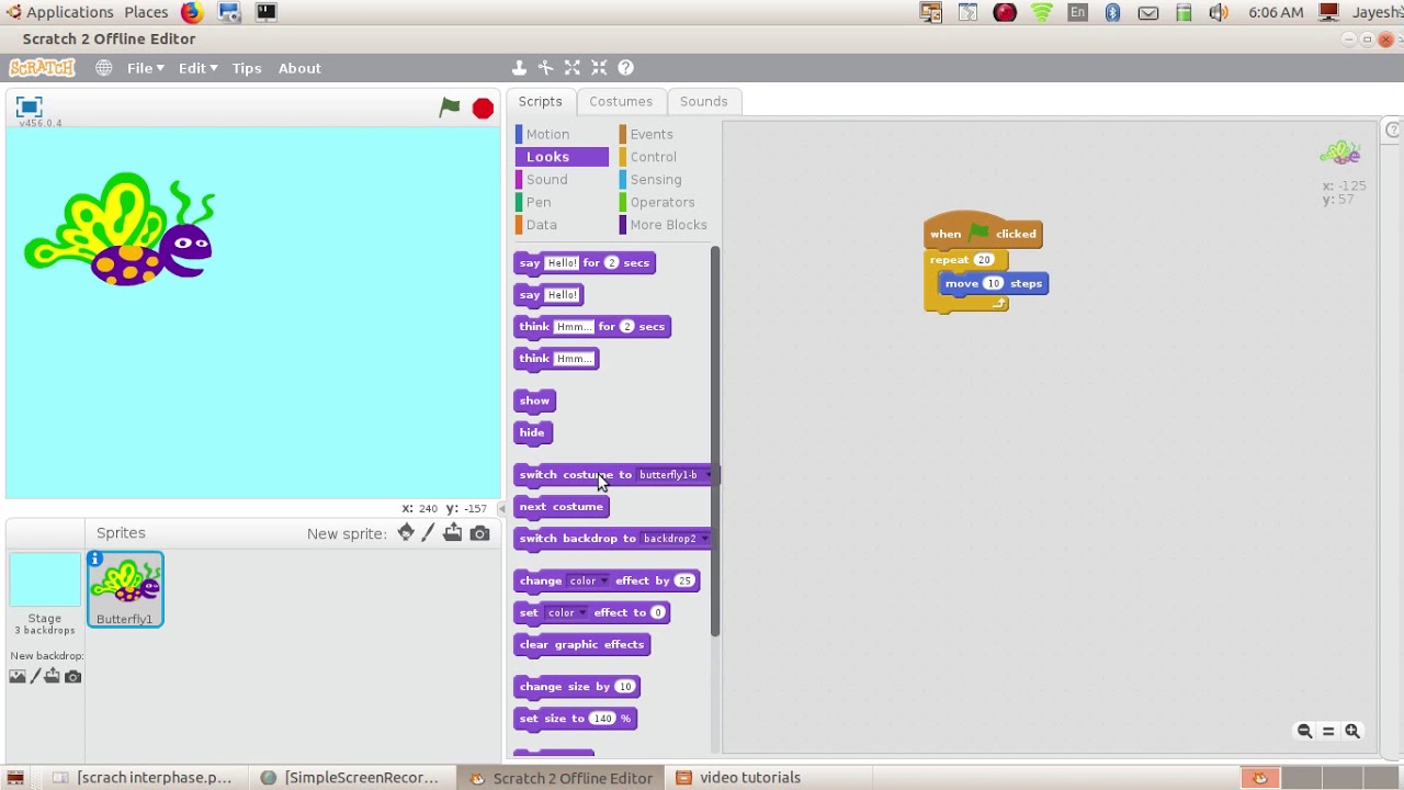 Scratch 2 Basics 3 - YouTube
