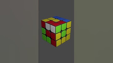 Can you solve a Rubiks Cube? #fyp #render #satisfying #loop #viral