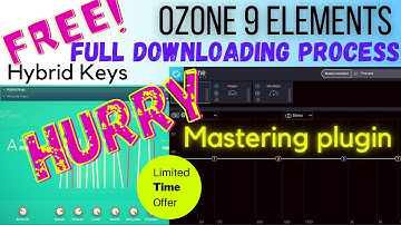 WOW ! iZotope x Native Instruments Alliance #Free Ozone Elements & Hybrid keys #FreeKontaktLibrary