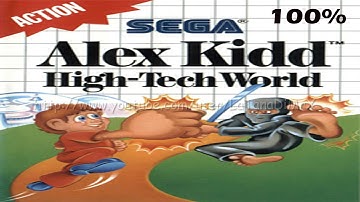Alex Kidd: High Tech World Sega Master System 1989 [ HD ]