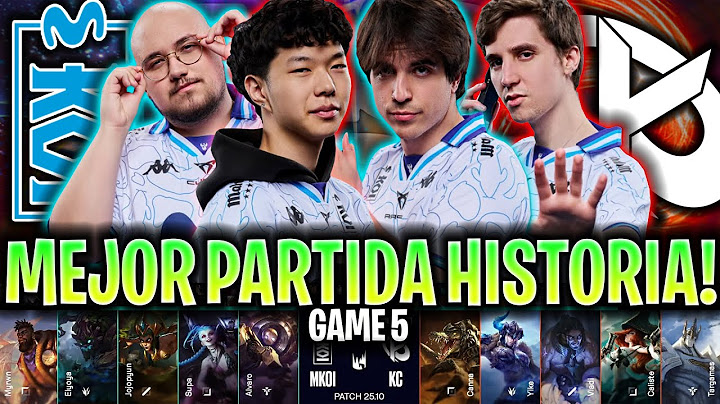 LA MEJOR PARTIDA DE LA HISTORIA DE KOI?😱SI GANAN VAN AL MSI!🔥 - KOI vs KC Game 5 LEC 2025 KNEKRO