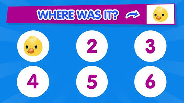 Visual Memory Test for Kids! | Can you solve all the questions? | Part 2