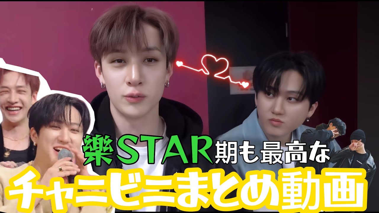 樂STAR期もじゃれ合いが止まらないチャニビニ〜まとめ動画