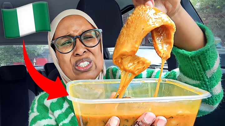 I ate Nigerian 🇳🇬 food for the first time!