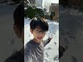 【ミニさあ行こう!】故郷の家に着く雪やば過ぎwww#shorts