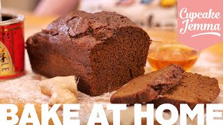 BAKE AT HOME | Jamaican Ginger Loaf Cake | Cupcake Jemma