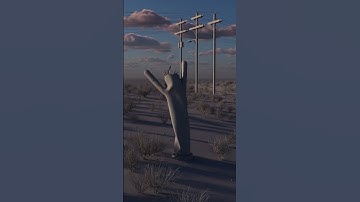 Super realistic Air Dancer simulation with Houdini #houdini #vray #maya