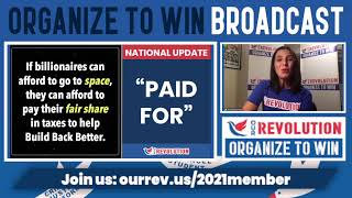 LIVE! Organize to Win Meeting!!