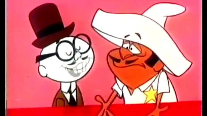 Dick Tracey Cartoon racist Animation (VHS Capture)