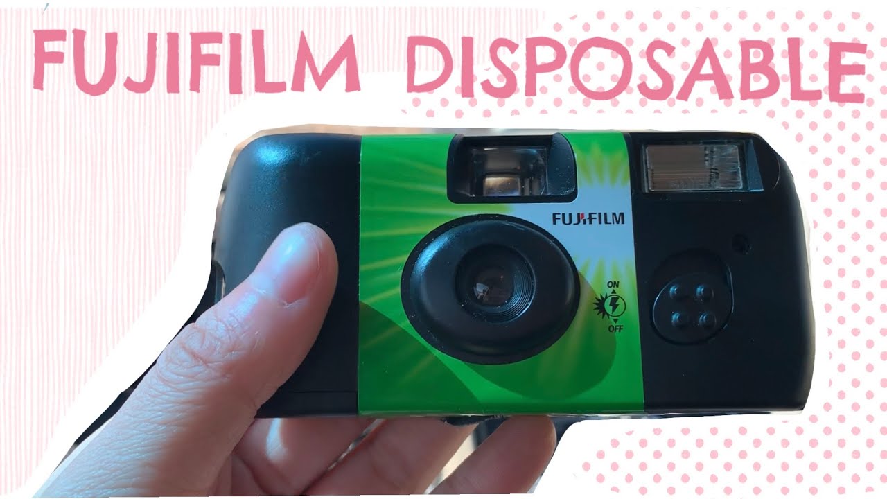 FUJIFILM Disposable Camera w/ pictures - YouTube