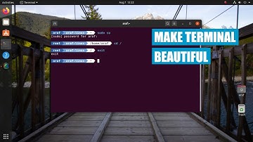 Make Bash Terminal Beautiful | Linux