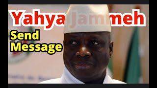 Yahya Jammeh Sent voice message to Gambia screenshot 4