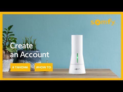 TaHoma® How To Create an Account