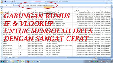Belajar Excel: Gabungan rumus IF dengan VLOOKUP