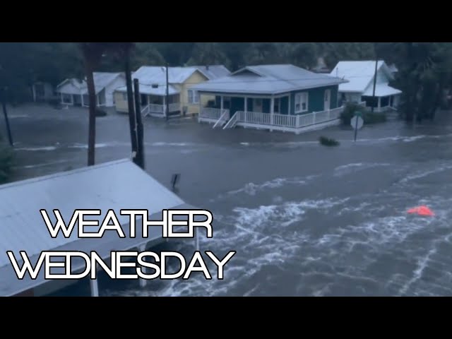 Hurricane Idalia Makes Landfall; New England Warmth Returns: Weather Wednesday