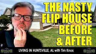 Living In Huntsville, Alabama: From Nasty To Nice: The Nasty Flip House Before & After