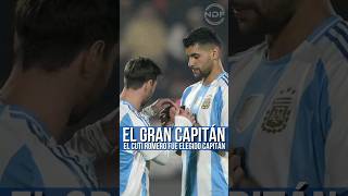 El Cuti Romero es el capitán de la Selección Argentina 😍