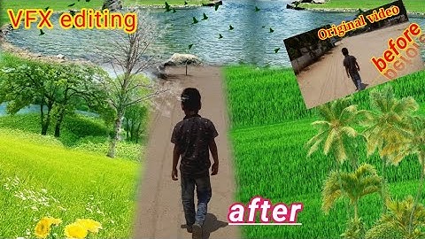 Kinemaster Vfx Editing Tutorial / Matte Painting Editing On Android Mobile #vfx#akbartechvlog