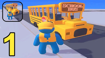 School Driver - Gameplay Walkthrough Part 1 Intro,Tutorial ( Android,iOS )