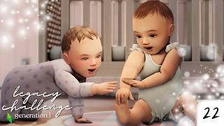 Aging the twins up! | ep 22 | legacy challenge