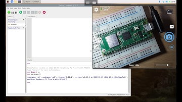 Raspberry Pi Pico W first power up and install MicroPython firmware