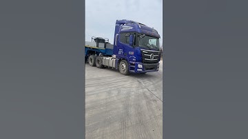 Customer tested his hydraulic Modular trailer before delivery! #hipotruk