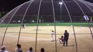 GOT THROWN OUT AT HOME The umpire is blind