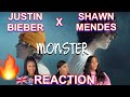 Shawn Mendes, Justin Bieber - MONSTER | UK REACTION 🇬🇧