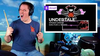 UNDERTALE - Spider Dance (Vector U Remix) On Drums!
