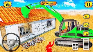 JCB City Road Construction Simulator 3D - City Construction Road Builder Simulator -Android Gameplay screenshot 1