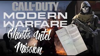 MODERN WARFARE GHOSTS INTEL MISSION TUTORIAL UNDER 3 MINUTES  ( Call Of Duty Modern Warfare 2019 )