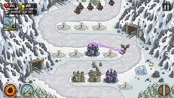 Kingdom Rush - Coldstep Mines Campaign. Normal Walkthrough 3 stars