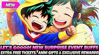 *LET'S GOOOO!* NEW SURPRISES, BIG EVENT BUFFS & EXTRA GIFTS! & 2000+ Free Tickets! How To Get It All