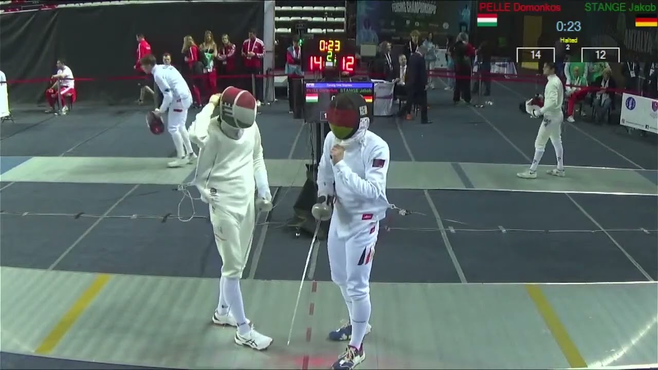 Euro Champs 2025 JME - L16 - Domonkos Pelle HUN v Jakob Stange GER