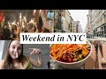 Weekend in NYC | New Favorite Restaurants, Shopping in Soho, Partying downtown, My Video Views