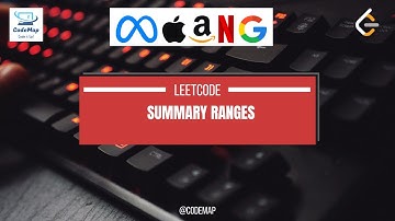 Summary Ranges | Leetcode 228 | Strings | Day-12