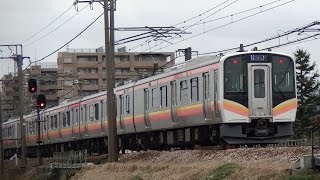 E129系A2+B3編成　信越本線下り443M