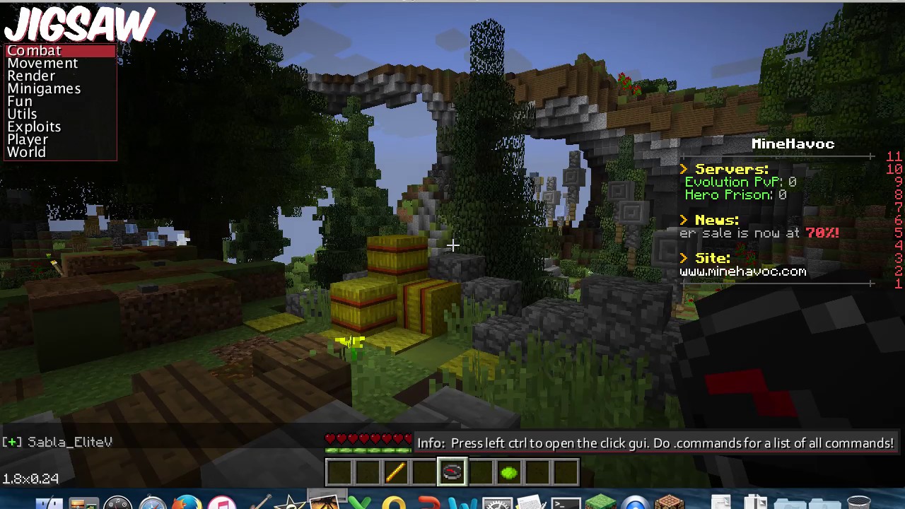 Jigsaw 1.8 Build 0.24 Gui Bug