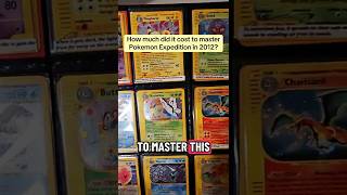 Cost to master Pokemon Expedition e-reader series in 2012? #dragonite #charizard #blastoise #gengar
