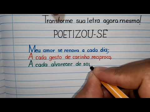 Vídeo: Como Escrever Uma Palavra Em Letras Inglesas